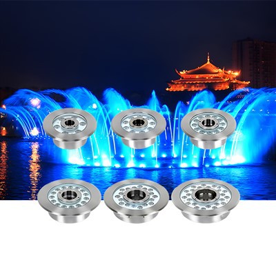 Goleuadau tanddwr ar gyfer ffynnon